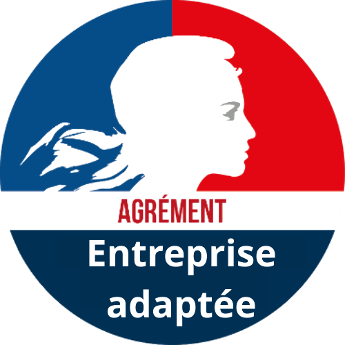 entreprise adaptée agrément transparence et blanc